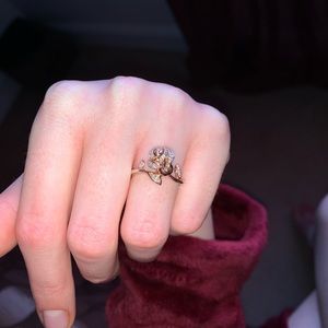 Rose Gold Plated Enchanted Disney Collection Ring